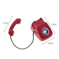 thumbnail image 2 of BESTSKY Telephone Toy 1/12 Miniature Scene Mini Dollhouse Accessories Model Phone Kid Education, 2 of 7