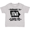 thumbnail image 3 of Inktastic Someone in Iowa Loves Me Souvenir Boys or Girls Toddler T-Shirt, 3 of 5
