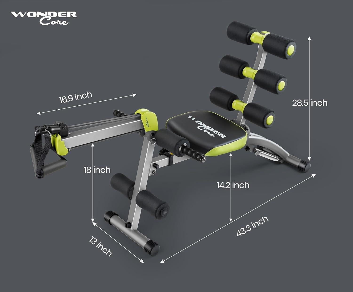 ウエイトトレーニング Wonder Core 2 Abdominal Muscle Training Wonder Core 2 Total Gym Machine, Ab Workout Equipment