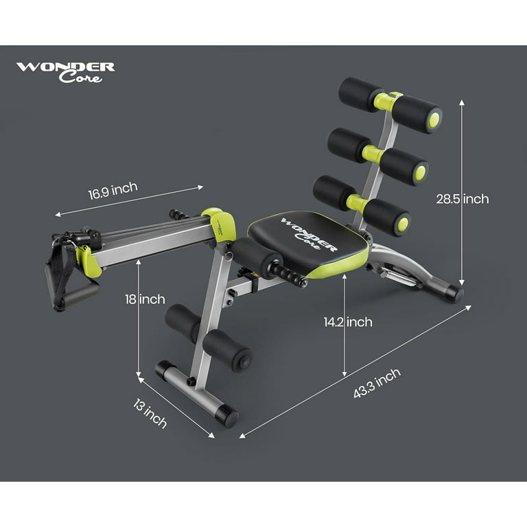 WONDER CORE 2 Total Gym Machine, Ab Workout Equipment