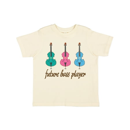 

Inktastic Bass Player Kids Future Gift Toddler Boy or Toddler Girl T-Shirt