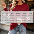 thumbnail image 3 of Miqool Shirts for Women Crew Neck Long Sleeve Pullover Casual Basic Tees Trendy Athletic Sports Tops, 3 of 8