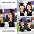 thumbnail image 6 of Rhewides Graduation Graduate Phd Girl Figurine Cake Decor Resin Tabletop Decoration Ornaments Graduation Souvenir Present, 6 of 11