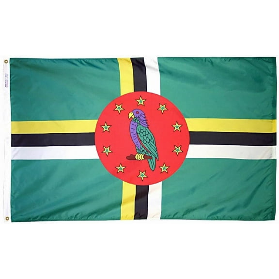 Dominica - 3'X5' Nylon Flag