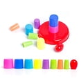 thumbnail image 3 of Juego de Anillos de Lanzamiento Colorido ANGGREK Grande, 3 of 7
