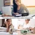 thumbnail image 2 of CHL-Phone Ring Holder Finger Kickstand, 360 Rotation Foldable Ultra-Thin Metal Cell Phone Back Hand Grip for Magnetic Car Mount & Office Desktop, Adjustable Cellphone Stand for iPhone iPad Smartphone, 2 of 4