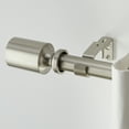 thumbnail image 6 of (2 pack) Better Homes & Gardens 3/4" to 1" Adjustable Curtain Rod Brackets Nickel, 2 count, 6 of 8
