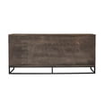 thumbnail image 4 of Maklaine Modern / Contemporary Rustic Oak Wood Sideboard In Dark Brown, 4 of 6