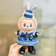 thumbnail image 4 of Ropa para muñecas de peluche mini de 17 cm, sudadera con capucha, falda de mucama, sin atuendo para muñecas, accesorios para muñecas ídolos de Corea Kpop Exo Labubu, 4 of 4