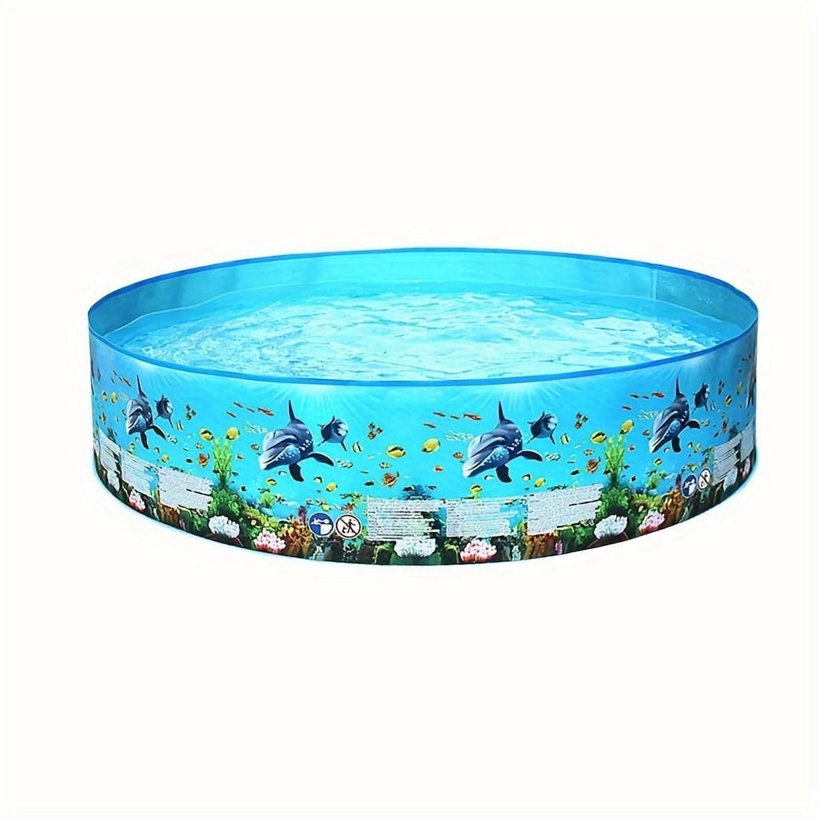 Small Medium Large Inflatable Swimming Pool Thickened Wear Resistant Design Family Summer Outdoor Courtyard Pool For Party Entertainment 122 152 183cm