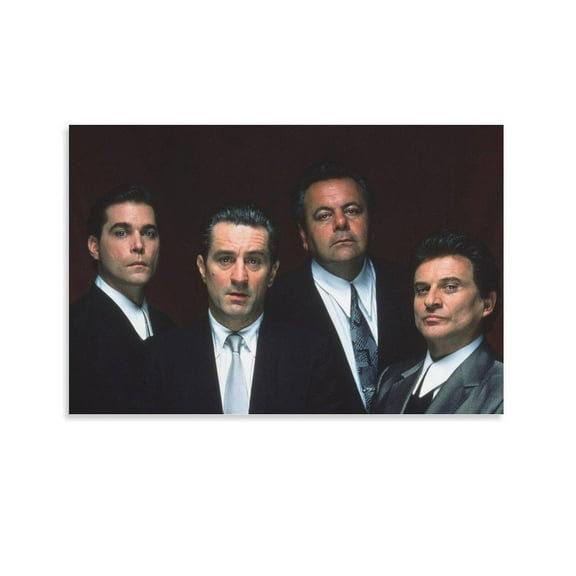 Good-fellas 1990 American Gangster Crime Movie Poster (18) Posters Wall Art Painting Canvas Living Room Prints Bedroom Decor Poster Artworks