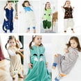 thumbnail image 4 of Saco de dormir unisex con patas y sin mangas para niñas y niños, manta cálida para la noche con patas, 4 of 8