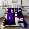 thumbnail image 1 of Erosebridal Ensemble de Couvre-Lit Éclaboussures d'Encre Simple, Ensemble de Literie Géométrique Moderne, Ensemble de Couvre-Lit Art Abstrait Moderne Taille Simple, Décoration de Chambre Ultra Douce, 2 Pcs, 1 of 6