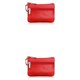 thumbnail image 2 of Qarigey Cartera de cuero para mujer, almacenamiento de llaves, llavero portátil de viaje, monedero Rojo 2Conjunto, 2 of 6