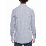 Eton mens Contemporary Fit Shirt, 47, Blue
