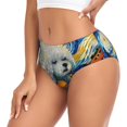 thumbnail image 2 of Balery Dog Guitar Starry Night Ropa Interior de Algodón para Mujer con Dibujo – Braguitas Cómodas y Elásticas, Estilo Clásico-Medium, 2 of 6