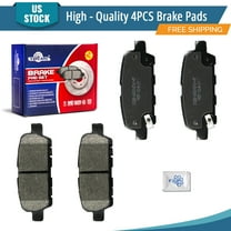 YXPCARS Rear Ceramic Brake Pads (P-1288), Brake Pads Set for Nissan Rogue Altima Sentra Infiniti G37 G35