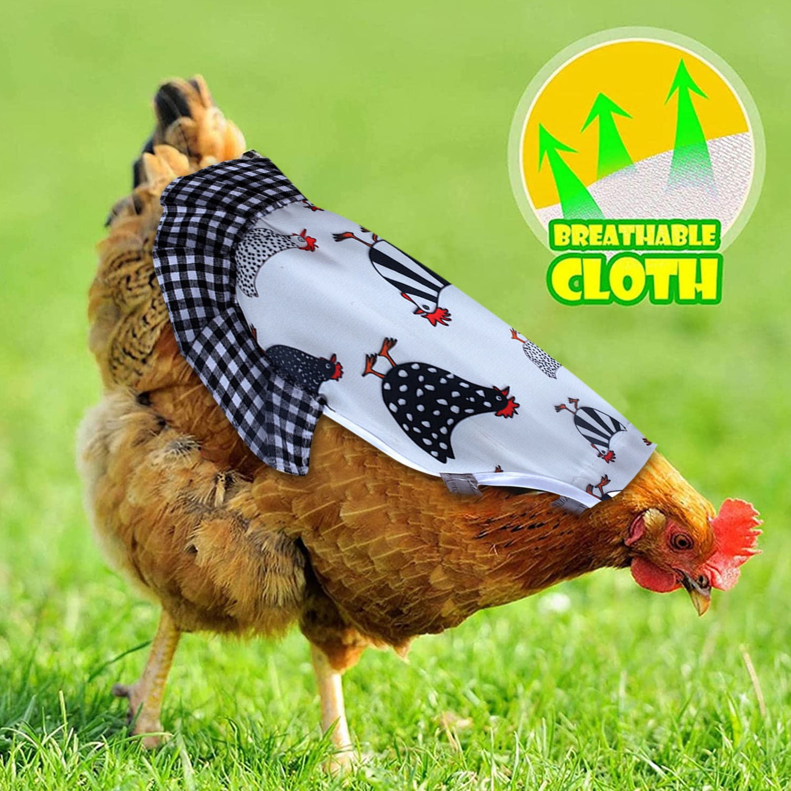 Gilet En Dentelle De Poulet élastique, 5 Types, Tablier De Selle, Support De Protection En Plumes, Vêtements Pour Animaux De Compagnie, Volaille