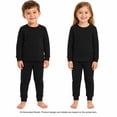 thumbnail image 2 of Rimyaw Kids Pajamas Sets Boys Girls 2-Piece Sleepwear Set Cotton Long Sleeve Casual Kids Clothes 7T, 2 of 8