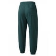 thumbnail image 4 of Klisyaur Mens Joggers Pant Elastic Waist Drawstring Workout Sports Trousers Casual Loose Solid Color Pants with Pockets, 4 of 9