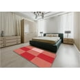 thumbnail image 4 of Ahgly Company Indoor Rectangle Patterned Bean Red Area Rugs, 3' x 5', 4 of 6