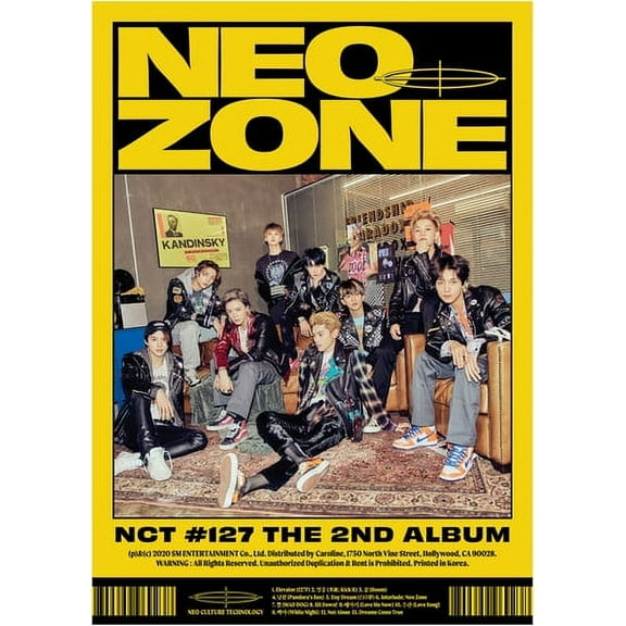 NCT 127 - The 2nd Album 'NCT #127 Neo Zone' [N Ver.] - Music & Performance - CD
