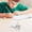 White, variant on Mini 5-Hole Puncher for Paper, Compact and Portable Handheld Paper Punch, Multi-Hole Punch, for Home Office Work Business Travel Daily Use, Great for Gifts(3.5*2.36 in)Blue