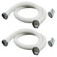 thumbnail image 1 of 2Pcs 1.5Inch Above Ground Pool Hoses with 2 Type B Hose Adapters Set, 1 of 5