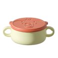 thumbnail image 1 of OUNONA 1Pack Toddler Bowls Stainless Steel Baby Eating Bowl Non-slip Bottom Orange Color, 1 of 8