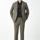 thumbnail image 5 of Conjunto de 2 piezas, tendencias masculinas, trajes de primavera y otoño, trajes y blazers completos para hombre, chaquetas de lujo 2024 de alta calidad, pantalones casuales, 5 of 5