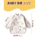 thumbnail image 3 of 1 babero impermeable de manga larga con bolsillo grande, 3 of 5