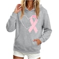 thumbnail image 3 of Zysthvn Hoodies for Women Winter Pullover Casual Fall Graphic Sweatshirt Womens Loose Fit with Pockets Long Sleeve Tops, 3 of 6