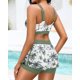 thumbnail image 2 of Traje de baño Daci de 3 piezas con protección solar y estampado de palmeras, talla L, 2 of 6
