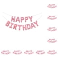 thumbnail image 3 of Bearachild Rosa roja inflable segura - Fiestas de cumpleaños ecológicas y no tóxicas Inflado fácil Feliz cumpleaños Oro rosa Oro rosa 10piezas, 3 of 6