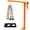 Orange, variant on 36 T Post Puller with 47 Lifting Chain & Puller Plate for Fence Post Removal, Orange Carbon Steel Post Puller for Farm and Ranch