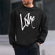 thumbnail image 1 of Ceisia Men Casual Fashion Print Round Neck Pullover Long Sleeve Sweatshirt Gift, 1 of 6