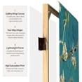 thumbnail image 4 of Red Lantern 3 ft. Short Van Gogh Canvas Folding Screen - Almond Blossoms/Wheat Field, 4 of 7