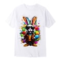 thumbnail image 4 of Hihipz Little Boys Easter Tee Tops Short Sleeve Colorful Graphic Crew Neck Tee Tops Soft Casual Stylish Tshirt,Sizes 6-7, 4 of 4