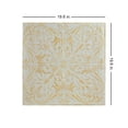 thumbnail image 2 of R139 - Spanish Silver Foam Glue-up Ceiling Tile in White Washed Gold (21.6 Sq.ft / Pack) - 8 Pieces, 2 of 3