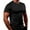 Black, variant on SwiftWear Men's Workout T Shirts Short Sleeve Gym Bodybuilding Muscle Shirts Basic Solid Fitness Tee Tops L