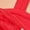 Red, variant on Girls Summer Clothes Outfits Ruffle Camisole Tops and Denim Shorts Set for Girl Pink 5-6Years
