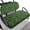 Golf Element Pattern, variant on Uorisanigo Tropical Turtle Hibiscus Golf Cart Seat Covers Durable Golf Seat Cushion Cover Easy to Install Seat Cushion Golf Scratch-Resistant Universal Club Car and More 2-Seater Golf Carts