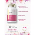 thumbnail image 4 of Iron Supplement for Women 45mg | 200 Tablets | Vegetarian Formula | by Carlyle, 4 of 7