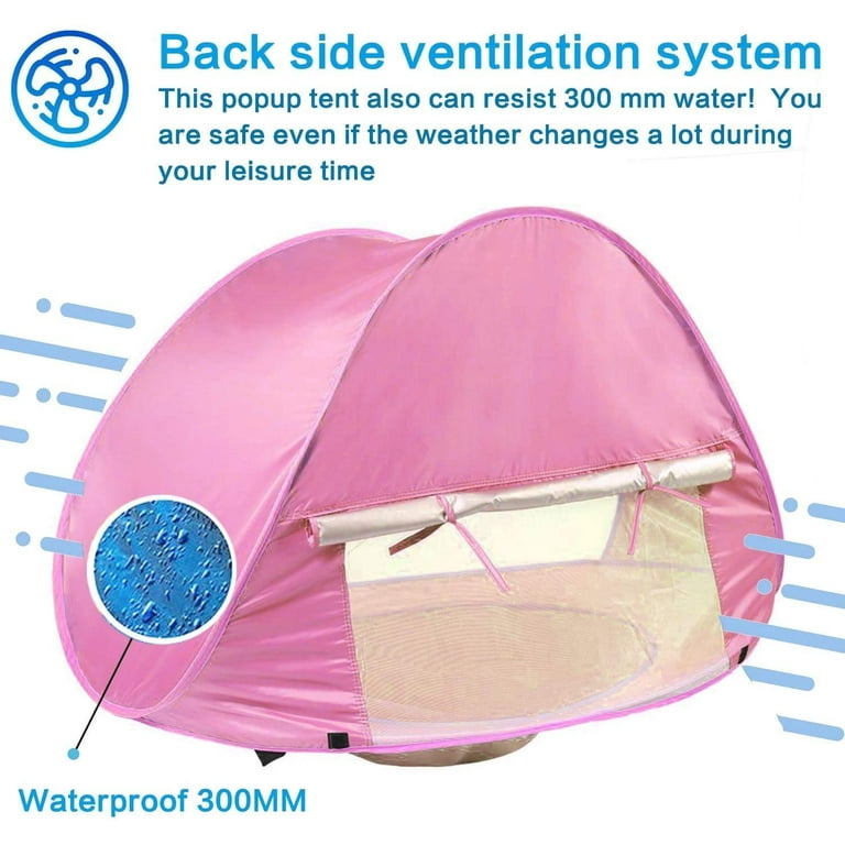 LADIES TENT サンスクリーン 50ml Visland Baby Beach Tent, Popup Portable Sun Shelter with