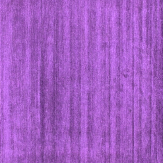Ahgly Company Indoor Square Abstract Purple Contemporary Area Rugs, 8' Square