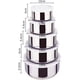thumbnail image 2 of 5pcs Stainless Steel Mixing Bowl Set With Lid Home Kitchen Food Container Storage Mixing Bowl Vegetable Washing Bowl, 2 of 5