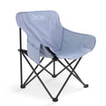 thumbnail image 1 of Silla Plegable para Camping Pesca Playa y Exteriores de Lona Impermebale Ligera Silla para Exterior Ergonomica con Estructura de Acero y Funda Transportadora (Azul Grisaceo), 1 of 5
