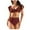Wine, variant on gakvbuo Summer Bikini Sets for Women Women'S Bikini Set Swimwear Sexy Bra Swimwear Beachwea