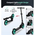 thumbnail image 5 of LNOW Kick Scooter for Ages 5+, Kid, Teens & Adults,Max Load 220 LBS,8IN Big Wheels,4 Adjustable Levels,Lightweight, Foldable, 5 of 14