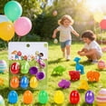thumbnail image 5 of Loespoir Easter Egg Insect 12 Trick Toy, Egg Children's Handmade Craft Kit, Interactive Spring Party Toy, for Play, Gift, Easter Hunt, Educational and Fun Activity(B), 5 of 5